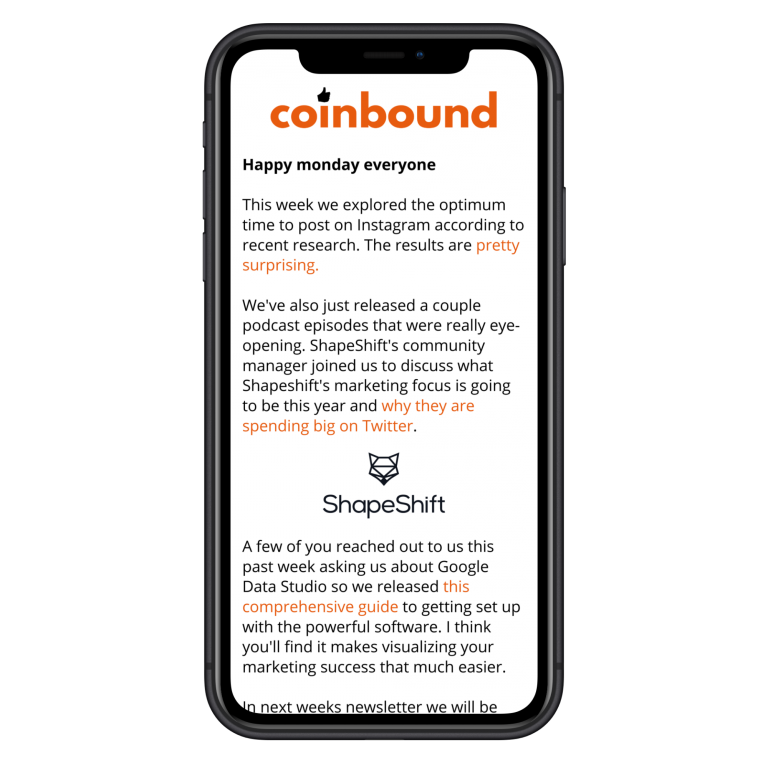 Coinbound Demo Screenshot Phone