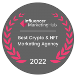 Influencermarketinghub Crypto and NFT Marketing Agency Awards