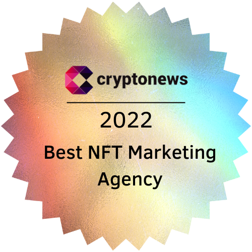 Cryptonews Top NFT Marketing Agency Award 2022