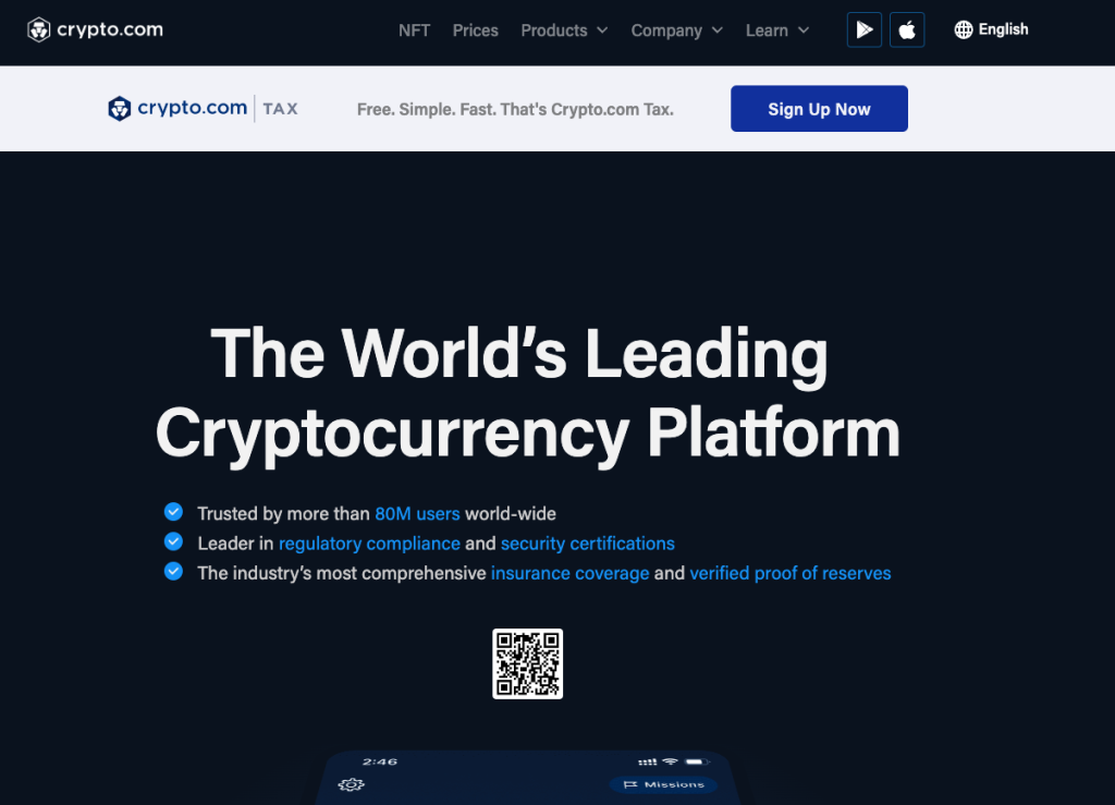 crypto.com screenshot