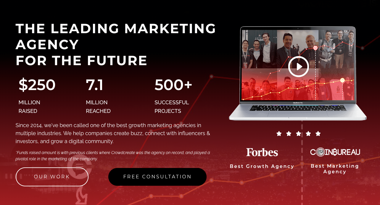 Crowdcreate screenshot